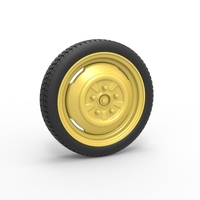 Space saver Spare wheel Scale 1:25 - Thumbnail 1