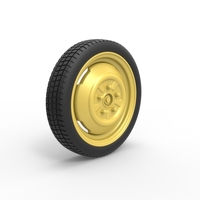 Space saver Spare wheel Scale 1:25 - Thumbnail 2