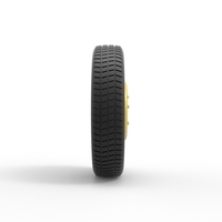Space saver Spare wheel Scale 1:25 - Thumbnail 4