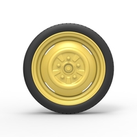 Space saver Spare wheel Scale 1:25 - Thumbnail 5
