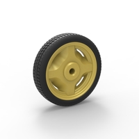 Space saver Spare wheel Scale 1:25 - Thumbnail 8