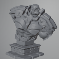 Small Apocalypse Bust 3D Printing 485776