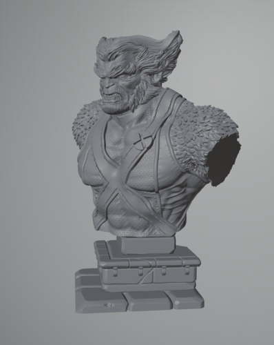 Beast X-Men Bust 3D Print 485780