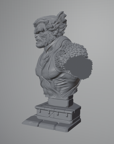 Beast X-Men Bust 3D Print 485781