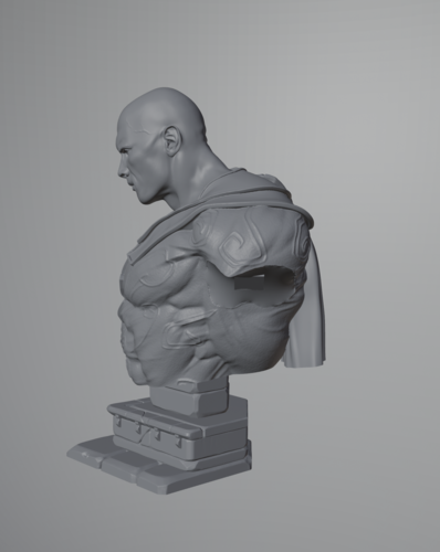 Black Adam Bust 3D Print 485784