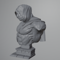 Black Adam Bust - Thumbnail 3