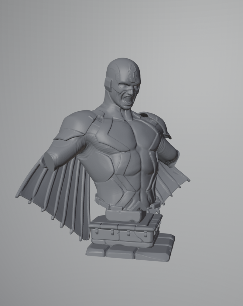 Black Bolt Inhumans Bust