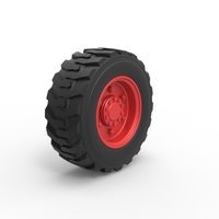 Diecast Heavy equipment wheel Scale 1:25 - Thumbnail 2