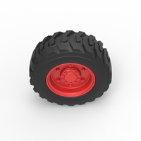 Diecast Heavy equipment wheel Scale 1:25 - Thumbnail 6