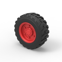 Diecast Heavy equipment wheel Scale 1:25 - Thumbnail 7