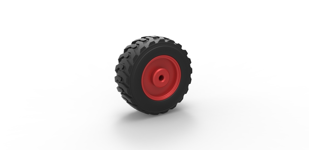 Diecast Heavy equipment wheel Scale 1:25 3D Print 485847