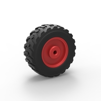 Diecast Heavy equipment wheel Scale 1:25 - Thumbnail 9