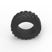 Diecast Heavy equipment tire Scale 1:25 - Thumbnail 6