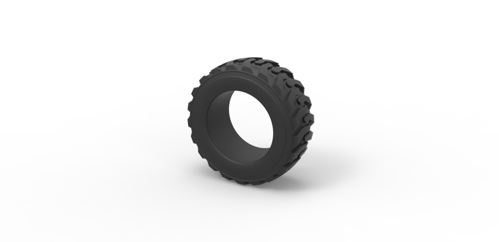 Diecast Heavy equipment tire Scale 1:25 3D Print 485888