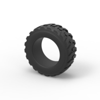Diecast Heavy equipment tire Scale 1:25 - Thumbnail 7