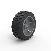 Diecast Heavy equipment wheel 2 Scale 1:25 - Thumbnail 2