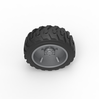 Diecast Heavy equipment wheel 2 Scale 1:25 - Thumbnail 6