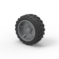 Diecast Heavy equipment wheel 2 Scale 1:25 - Thumbnail 7
