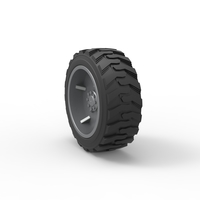 Diecast Heavy equipment wheel 2 Scale 1:25 - Thumbnail 8