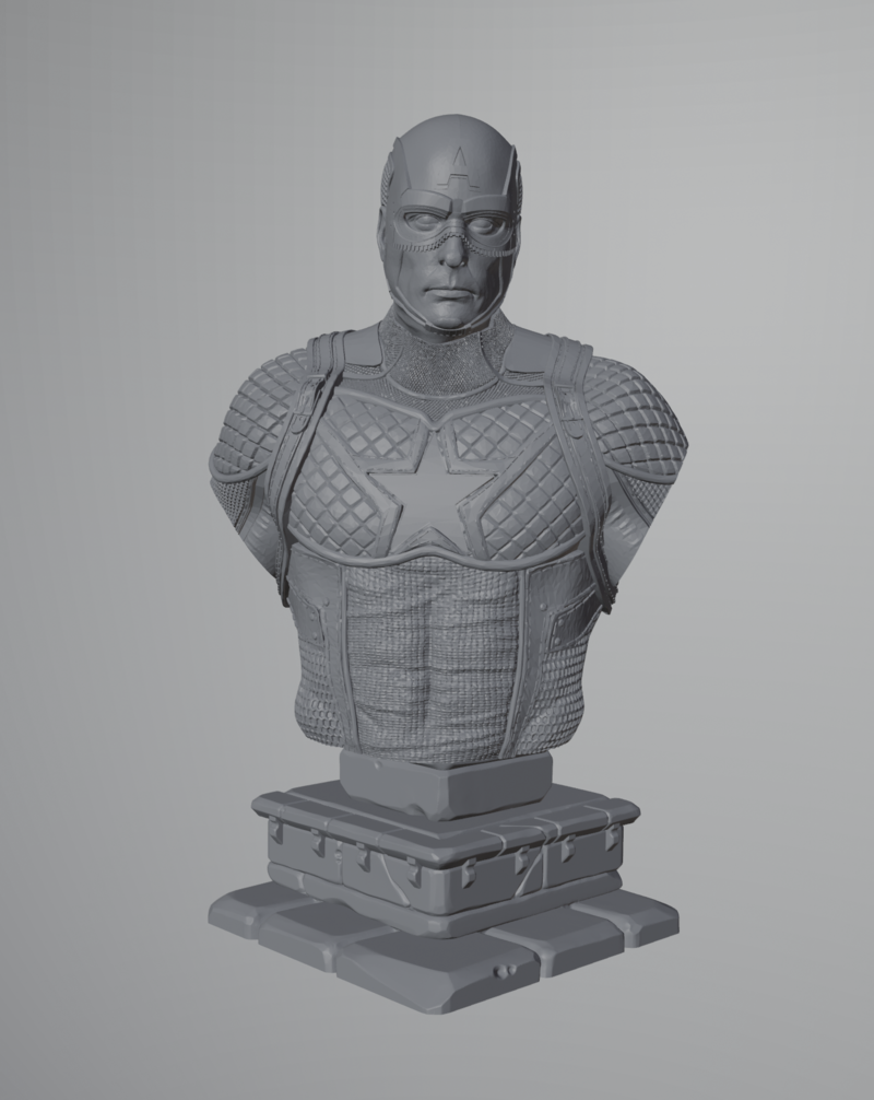 Captain America Secret Empire Bust