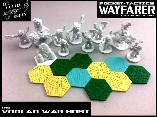 Pocket-Tactics: Voolan War Host 3D Print 48591