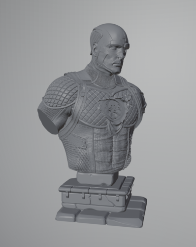 Captain America Hydra Bust 3D Print 485910