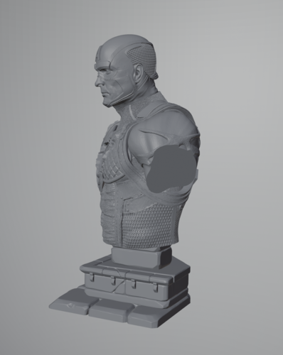 Captain America Hydra Bust 3D Print 485913