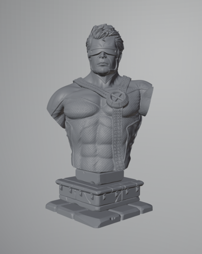 Cyclops X-Men Bust 3D Print 485924