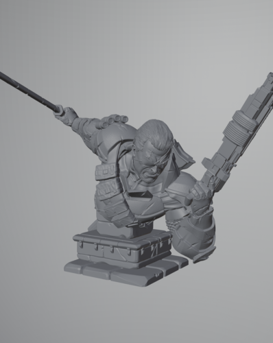 Deathstroke Bust 3D Print 485938