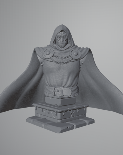 Dr Doom Bust 3D Print 485942