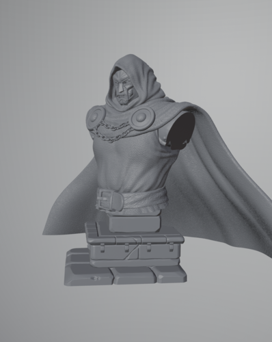 Dr Doom Bust 3D Print 485943