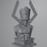Small Galactus Bust 3D Printing 485947