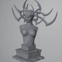 Small Hela Bust 3D Printing 485977