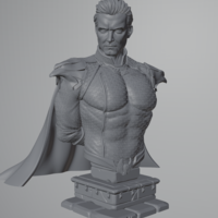 Small Homelander Bust 3D Printing 485986