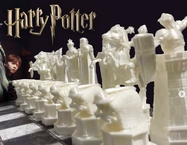 Harry Potter - Chess Figure Set 3D model 3D printable