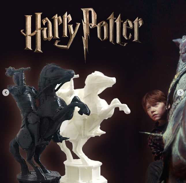 3D Scanning - Harry Potter on Behance  Harry potter chess, Harry potter  chess board, Noble collection harry potter