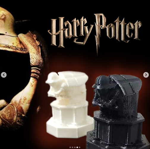 3D Scanning - Harry Potter on Behance  Harry potter chess, Harry potter  chess board, Noble collection harry potter