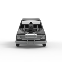 Diecast old school pulling truck 2wd Scale 1:25 - Thumbnail 6