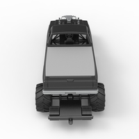 Diecast old school pulling truck 2wd Scale 1:25 - Thumbnail 12