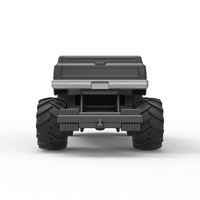 Diecast old school pulling truck 2wd Scale 1:25 - Thumbnail 13