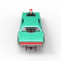 Diecast Pulling truck 2wd with Car shell Scale 1:25 - Thumbnail 12