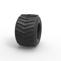 Diecast Pulling truck tire 2 Scale 1:25 - Thumbnail 3