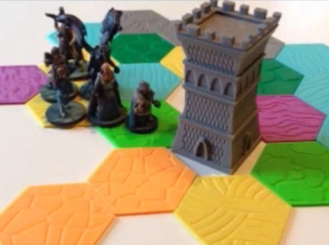Drakendar Tabletop Roleplaying Map Tiles 3D Print 48610