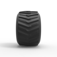 Diecast Pulling truck tire 2 Scale 1:25 - Thumbnail 4