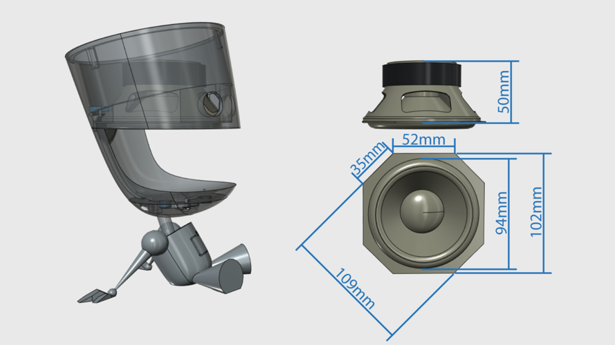 Gir Speakers 3D Print 486130
