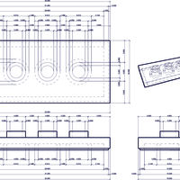 LEGO Plate - 2X4 with 3 Knobs - Thumbnail 4