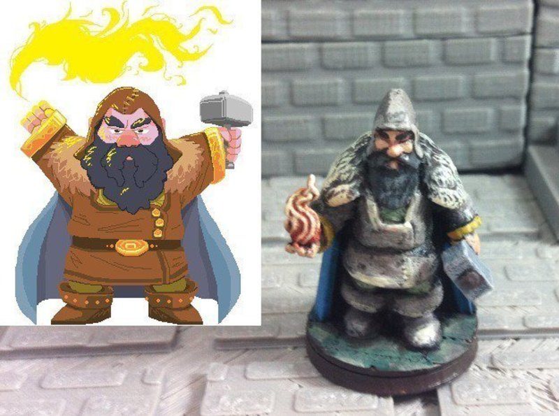 Morek Brightstone, Outcast Dwarven Sorcerer
