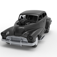 Diecast old school pulling truck 2wd with Car shell 1:25 - Thumbnail 4