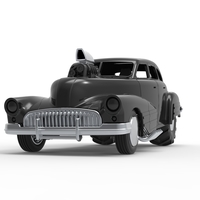 Diecast old school pulling truck 2wd with Car shell 1:25 - Thumbnail 5