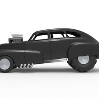 Diecast old school pulling truck 2wd with Car shell 1:25 - Thumbnail 8